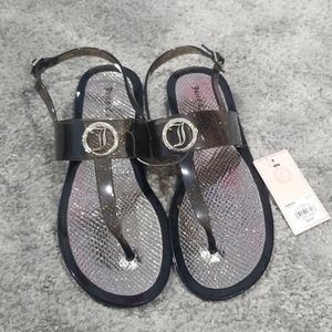 NWT Juicy Couture Kohls Sandals Size M(7/8)